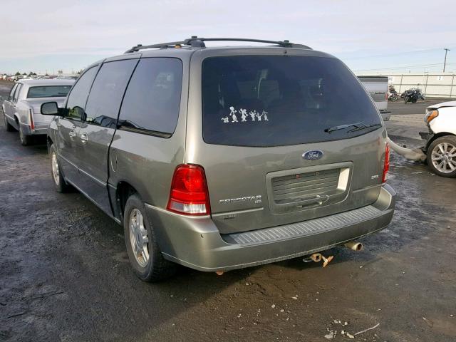 2FMZA52224BA94673 - 2004 FORD FREESTAR S GRAY photo 3