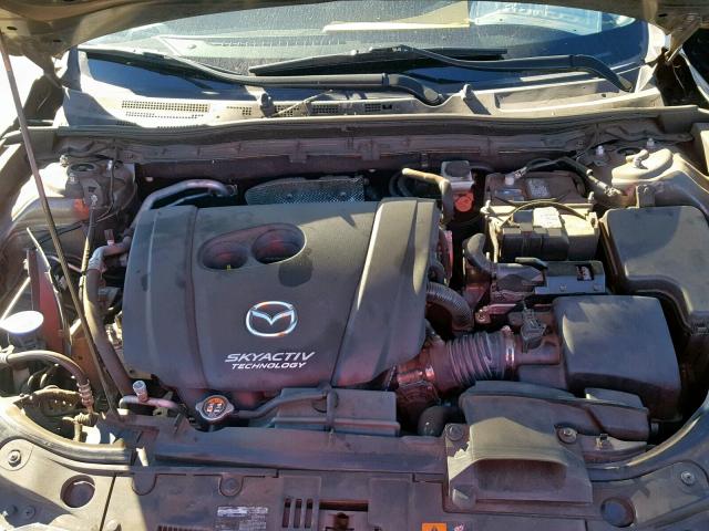 3MZBM1V75FM131128 - 2015 MAZDA 3 TOURING BROWN photo 7