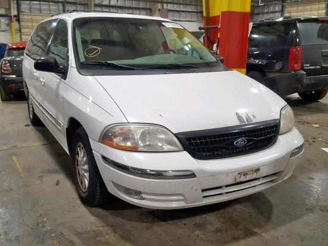 2FMDA5341YBC87297 - 2000 FORD WINDSTAR S WHITE photo 1