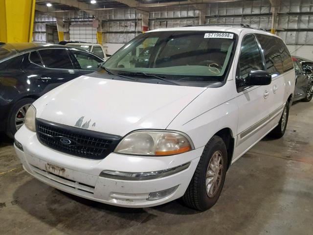 2FMDA5341YBC87297 - 2000 FORD WINDSTAR S WHITE photo 2