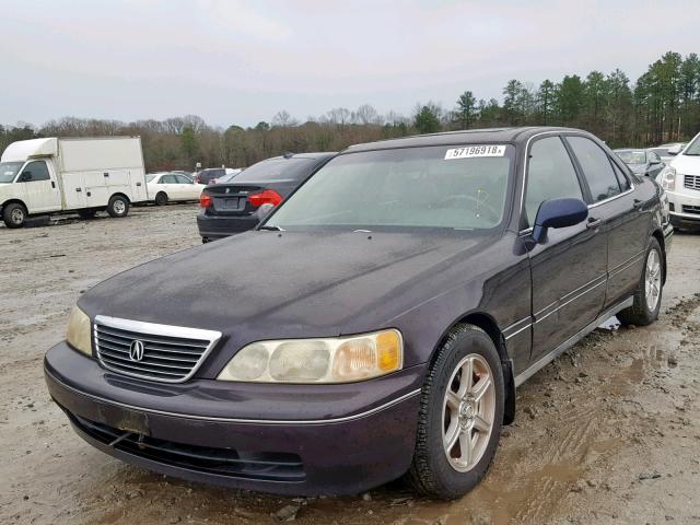 JH4KA9653VC003718 - 1997 ACURA 3.5RL PURPLE photo 2