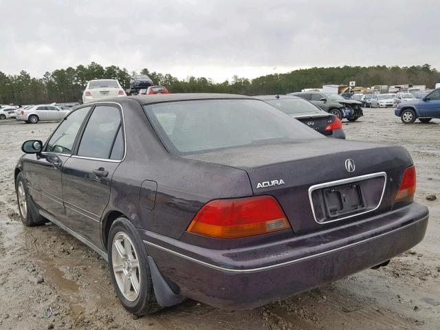 JH4KA9653VC003718 - 1997 ACURA 3.5RL PURPLE photo 3