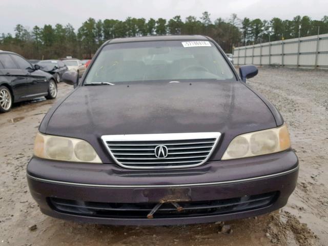 JH4KA9653VC003718 - 1997 ACURA 3.5RL PURPLE photo 9