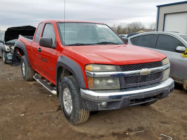 1GCDT196248156411 - 2004 CHEVROLET COLORADO RED photo 1