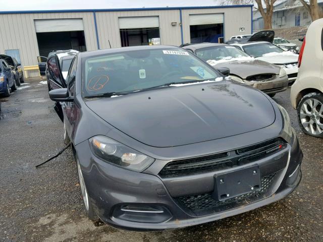 1C3CDFBB0FD172702 - 2015 DODGE DART SXT CHARCOAL photo 1