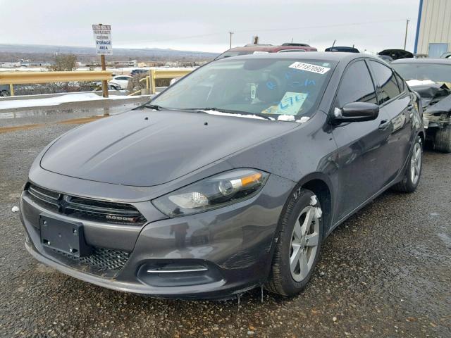 1C3CDFBB0FD172702 - 2015 DODGE DART SXT CHARCOAL photo 2