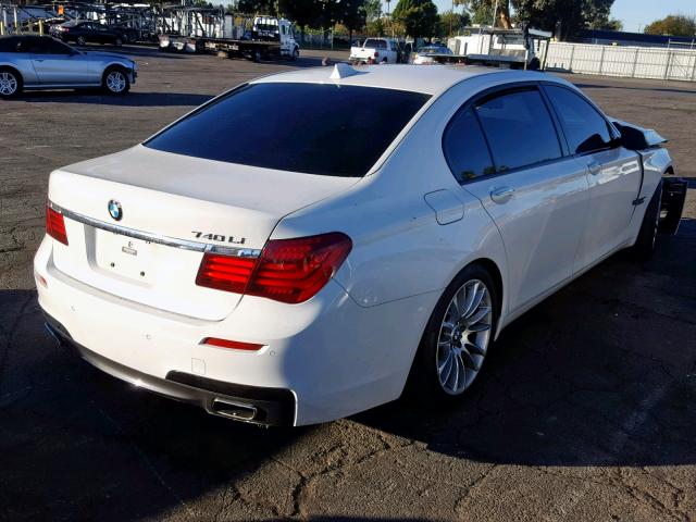 WBAYE4C53ED138678 - 2014 BMW 740 LI WHITE photo 4
