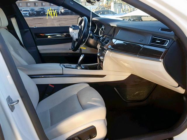 WBAYE4C53ED138678 - 2014 BMW 740 LI WHITE photo 5