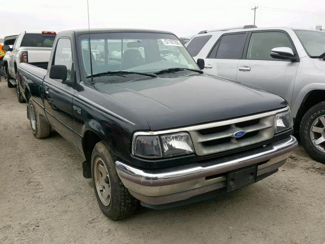 1FTCR10A1STA34757 - 1995 FORD RANGER BLACK photo 1