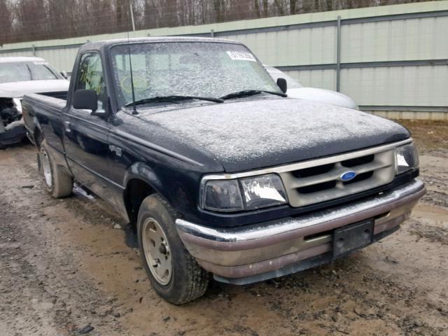 1FTCR10A1STA34757 - 1995 FORD RANGER BLACK photo 2