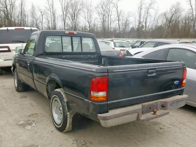 1FTCR10A1STA34757 - 1995 FORD RANGER BLACK photo 3