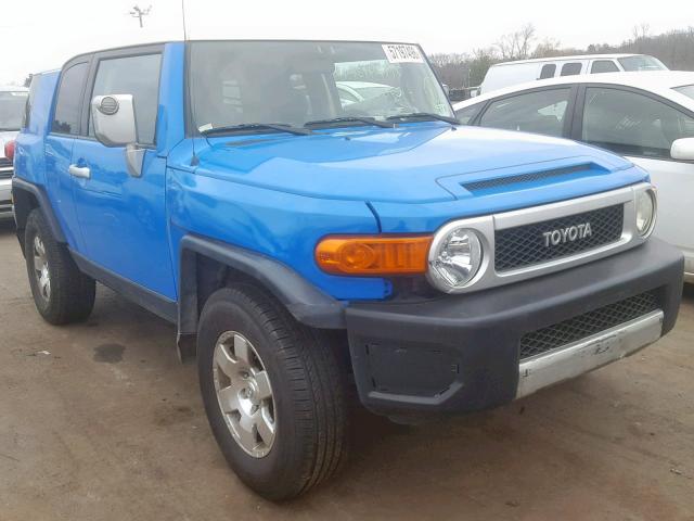 JTEBU11F470051920 - 2007 TOYOTA FJ CRUISER BLUE photo 1