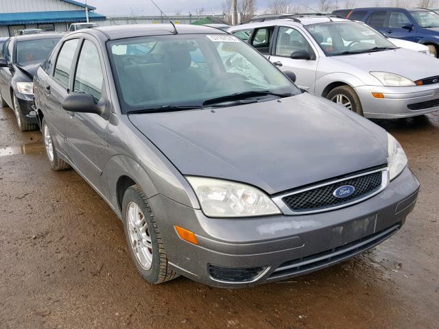 1FAFP34N57W250974 - 2007 FORD FOCUS ZX4 GRAY photo 1