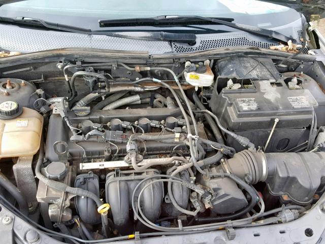 1FAFP34N57W250974 - 2007 FORD FOCUS ZX4 GRAY photo 7