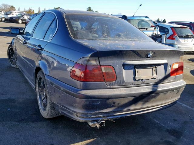 WBAAV53441FJ67149 - 2001 BMW 330 I GRAY photo 3