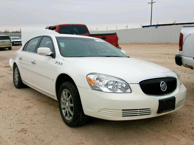 1G4HD57287U117044 - 2007 BUICK LUCERNE WHITE photo 1