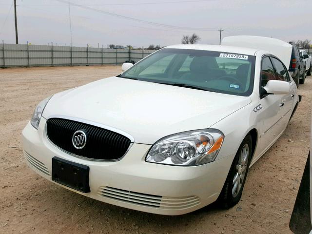 1G4HD57287U117044 - 2007 BUICK LUCERNE WHITE photo 2