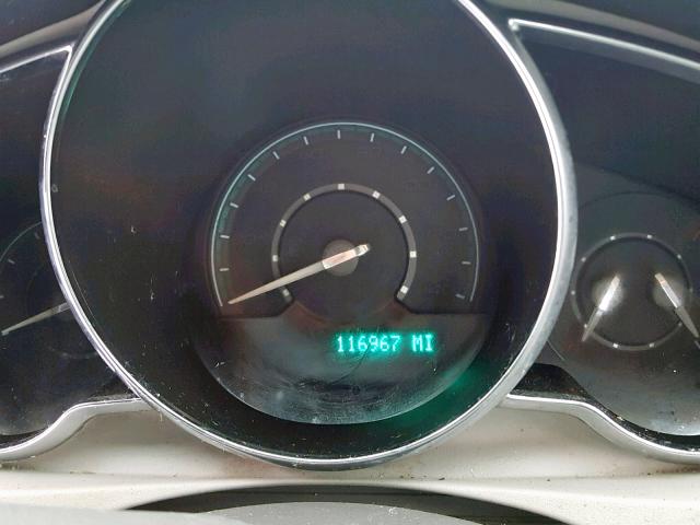 1G1ZB5EB2A4106896 - 2010 CHEVROLET MALIBU LS WHITE photo 8