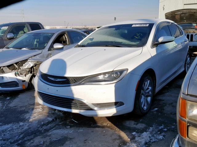 1C3CCCAB8FN692501 - 2015 CHRYSLER 200 LIMITE WHITE photo 2