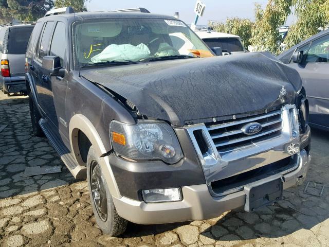 1FMEU64E76UB71019 - 2006 FORD EXPLORER E BROWN photo 1