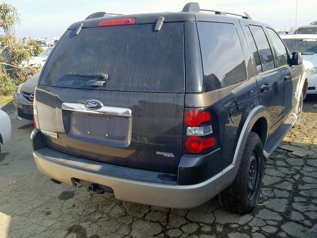 1FMEU64E76UB71019 - 2006 FORD EXPLORER E BROWN photo 4