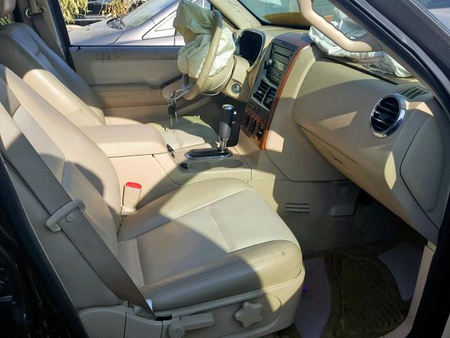 1FMEU64E76UB71019 - 2006 FORD EXPLORER E BROWN photo 5