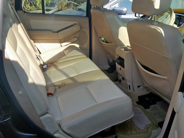 1FMEU64E76UB71019 - 2006 FORD EXPLORER E BROWN photo 6