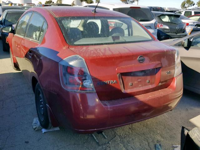 3N1AB61E97L659738 - 2007 NISSAN SENTRA 2.0 RED photo 3