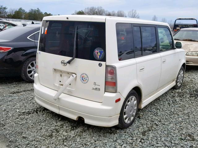 JTLKT334364056875 - 2006 TOYOTA SCION XB Ақ фото 4