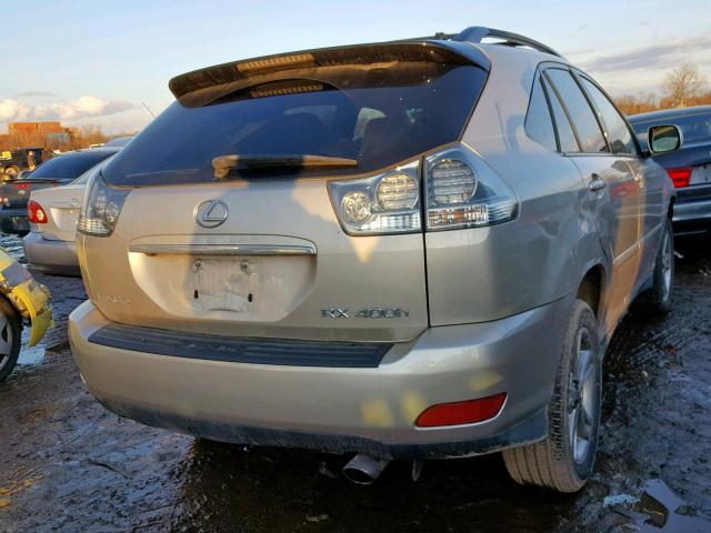 JTJHW31U960026042 - 2006 LEXUS RX 400 CREAM photo 4