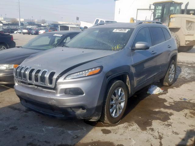 1C4PJMDB4FW651331 - 2015 JEEP CHEROKEE L SILVER photo 2