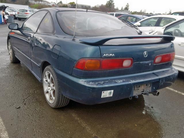 JH4DC2390TS005771 - 1996 ACURA INTEGRA GS GREEN photo 3