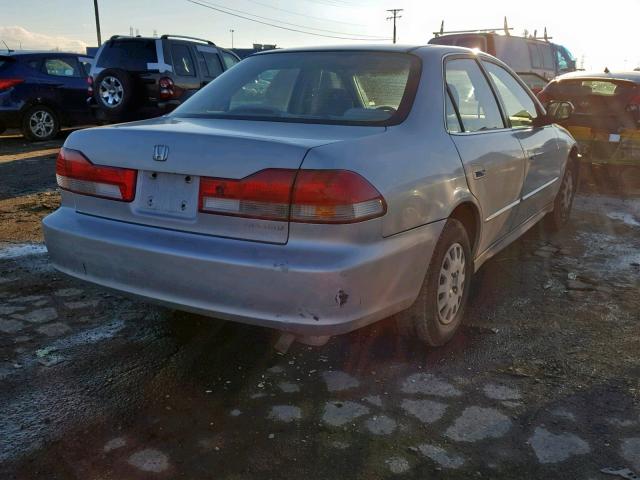 1HGCF86662A040720 - 2002 HONDA ACCORD VAL SILVER photo 4