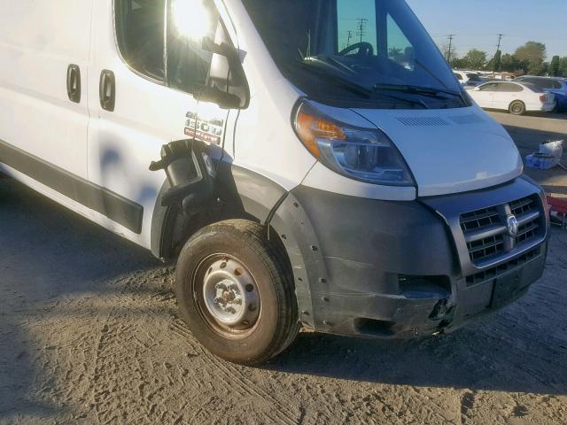 3C6TRVAG7HE526907 - 2017 RAM PROMASTER 白色 照片 9