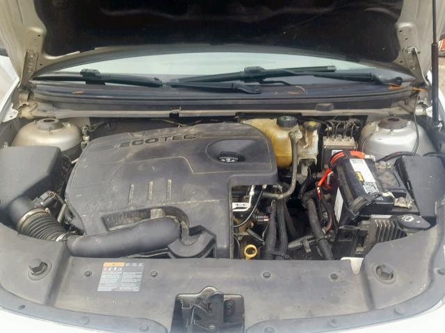 1G1ZB5EB2AF260156 - 2010 CHEVROLET MALIBU LS 银色 照片 7