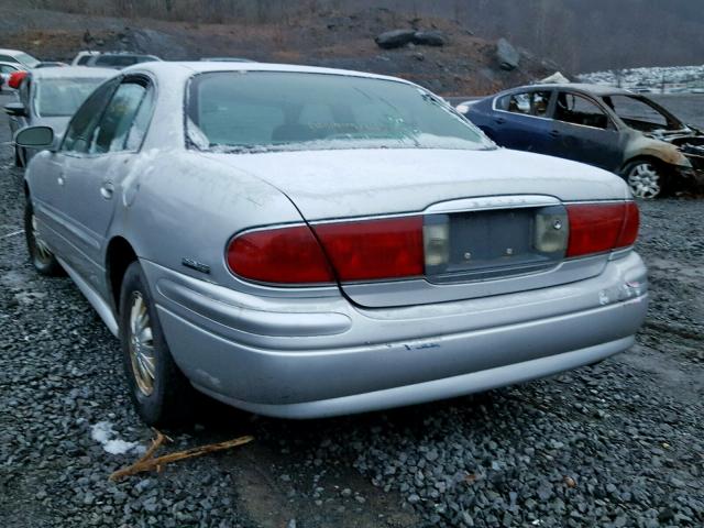 1G4HP54K124147801 - 2002 BUICK LESABRE CU SILVER photo 3