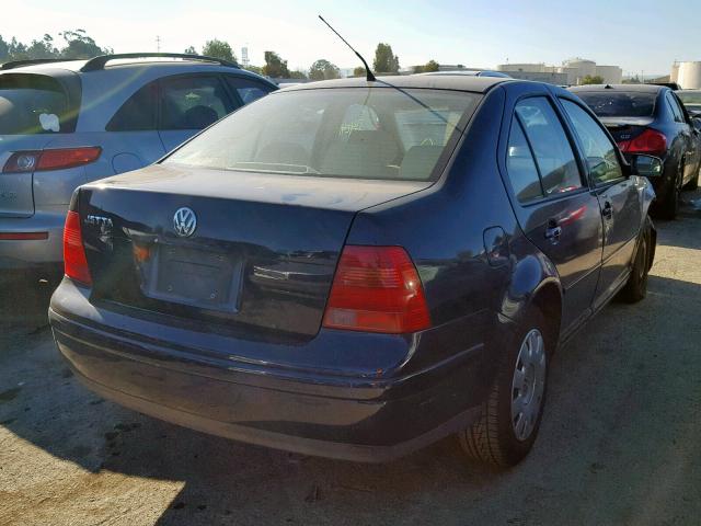 3VWRA29M3YM139244 - 2000 VOLKSWAGEN JETTA GL BLUE photo 4