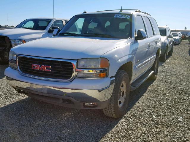 1GKEK13TX3J150986 - 2003 GMC YUKON WHITE photo 2