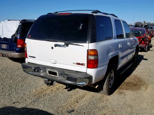 1GKEK13TX3J150986 - 2003 GMC YUKON WHITE photo 4