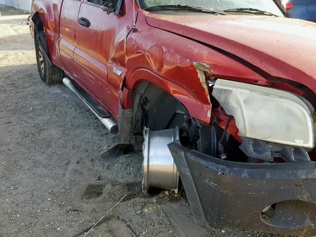 1Z7HC32N86S547667 - 2006 MITSUBISHI RAIDER DUR RED photo 9