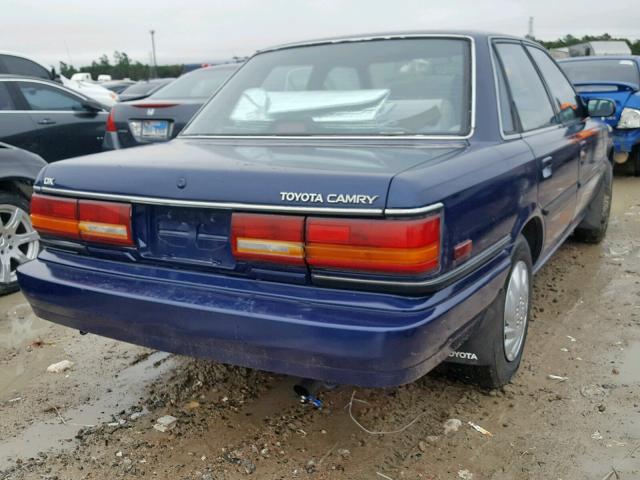 4T1SV21E7LU261487 - 1990 TOYOTA CAMRY DLX 蓝色 照片 4