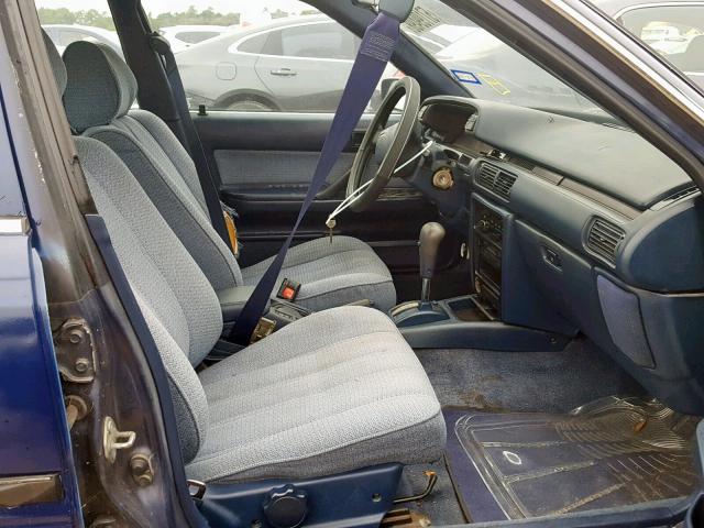 4T1SV21E7LU261487 - 1990 TOYOTA CAMRY DLX 蓝色 照片 5