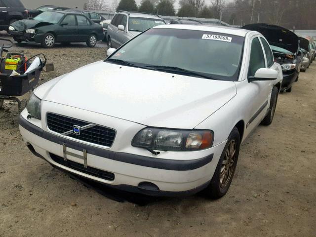 YV1RS64A742402318 - 2004 VOLVO S60 WHITE photo 2