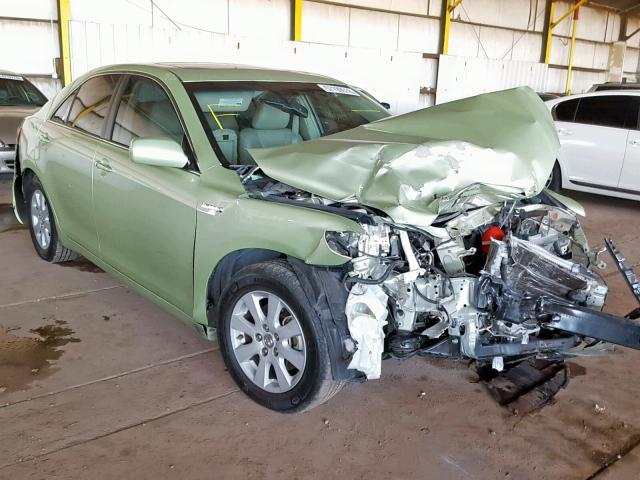 4T1BB46K89U080409 - 2009 TOYOTA CAMRY HYBR GREEN photo 1