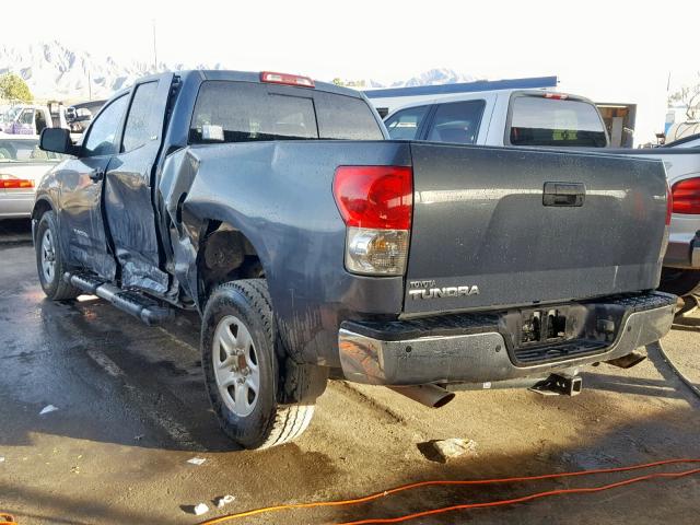 5TFRU54197X001239 - 2007 TOYOTA TUNDRA DOU GRAY photo 3