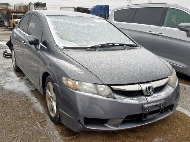 19XFA1F60BE029632 - 2011 HONDA CIVIC LX-S GRAY photo 1