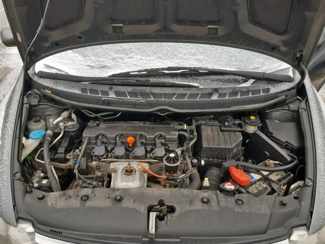 19XFA1F60BE029632 - 2011 HONDA CIVIC LX-S GRAY photo 7