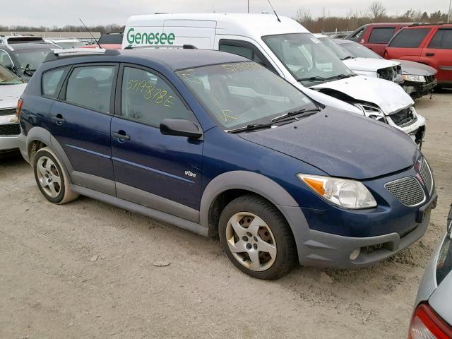 5Y2SL65867Z416500 - 2007 PONTIAC VIBE BLUE photo 1