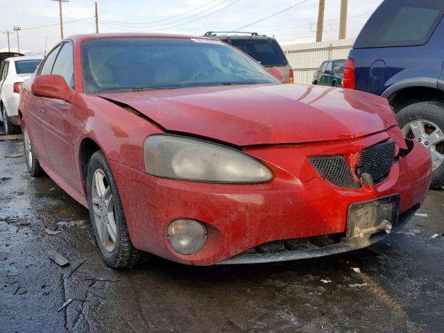 2G2WR554871227478 - 2007 PONTIAC GRAND PRIX RED photo 1