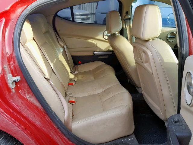 2G2WR554871227478 - 2007 PONTIAC GRAND PRIX RED photo 6